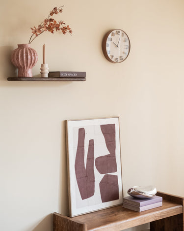 Wall Clock Bono Brown - Things I Like Things I Love