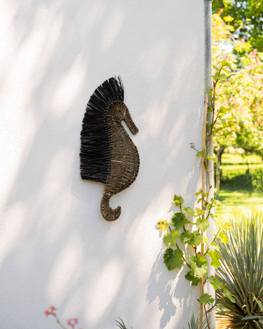 Wall Deco Seahorse Raffia - Things I Like Things I Love