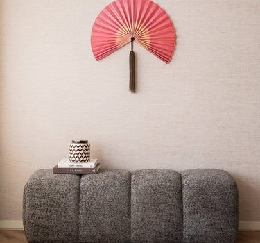 Wall Decor / Wall Fan Bamboo Rose - Things I Like Things I Love