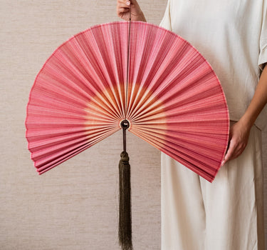 Wall Decor / Wall Fan Bamboo Rose - Things I Like Things I Love