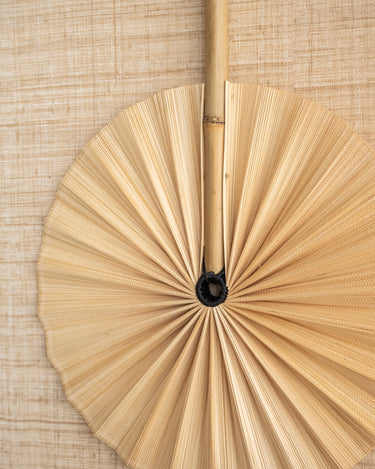 Wall Fan Round Bamboo - Things I Like Things I Love