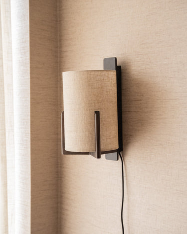Wall Lamp Litto Linen Beige - Things I Like Things I Love