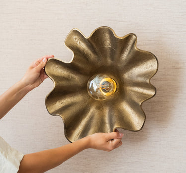 Wall Lamp Splash Antique Gold - Things I Like Things I Love