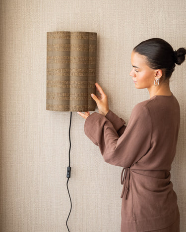 Wall Lamp Verdan Olive - Things I Like Things I Love
