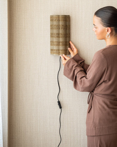 Wall Lamp Verdan Olive - Things I Like Things I Love