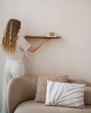 Wall Shelf Craftsman Teak Wood - Small - Things I Like Things I Love