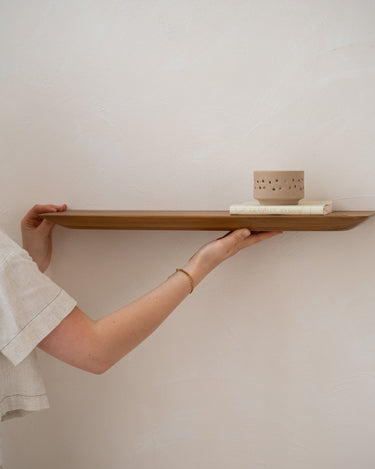 Wall Shelf Craftsman Teak Wood - Things I Like Things I Love