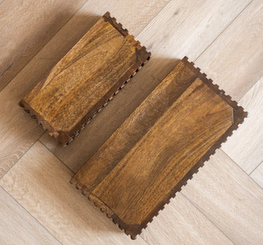 Wall Shelf Gatura Dark Wood - Things I Like Things I Love