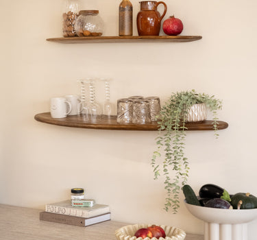 Wall Shelf Ginosu Oil Brown - Large/X - Large - Things I Like Things I Love