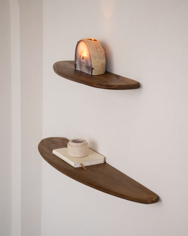 Wall Shelf Ginosu Oil Brown - Small/Medium - Things I Like Things I Love