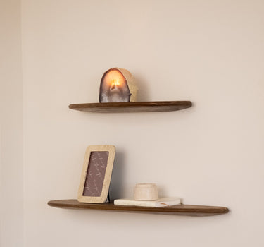 Wall Shelf Ginosu Oil Brown - Small/Medium - Things I Like Things I Love