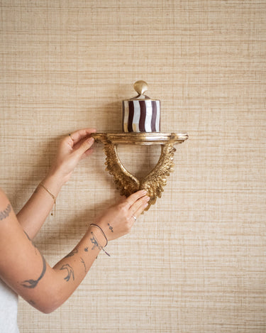 Wall Shelf Wings Gold - Things I Like Things I Love