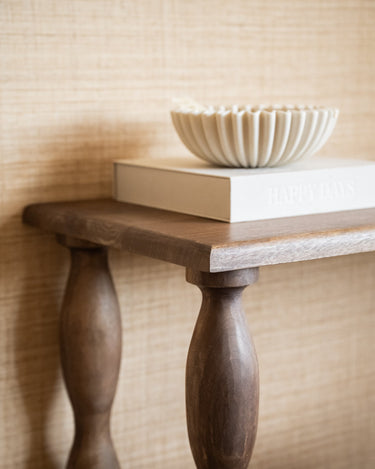 Wall Table Fusain Mango Wood - Things I Like Things I Love