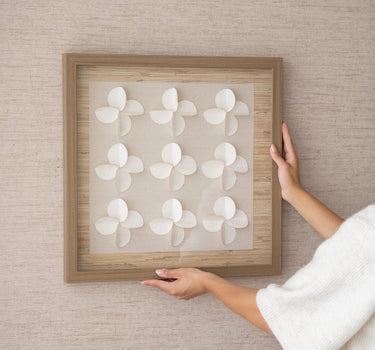 Wanddecoratie Sienna Linnen Bloemen - Things I Like Things I Love