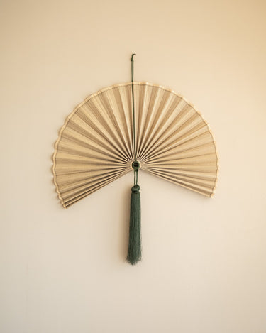 Wanddecoratie Waaier Rio Bamboe Groen - Things I Like Things I Love