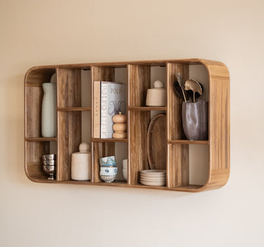 Wandkast Hout X-Large - Things I Like Things I Love