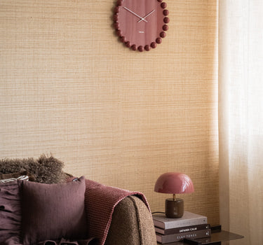 Wandklok Dotty Bordeaux - Things I Like Things I Love