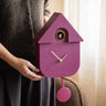 Wandklok Moderne Koekoek Mauve / Bruin - Things I Like Things I Love