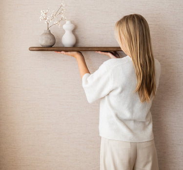 Wandplank Hout Bruin - Things I Like Things I Love