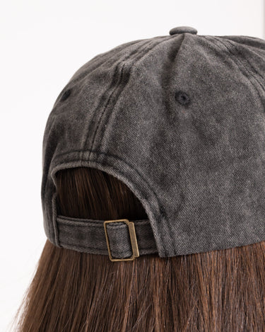 Washed Cap Black Ying Yang - Things I Like Things I Love