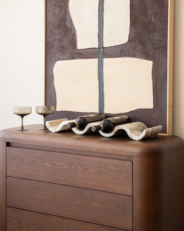Wine Bottle Holder Marble Airen - Things I Like Things I Love