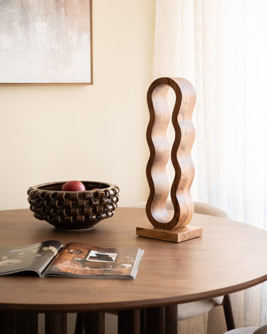 Wine Rack Edolo Brown Wood - Things I Like Things I Love