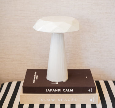 Wireless Table Lamp Blocco Beige - Things I Like Things I Love