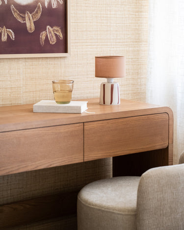 Wireless Table Lamp Lily Brown - Things I Like Things I Love