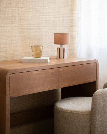 Wireless Table Lamp Lily Brown - Things I Like Things I Love