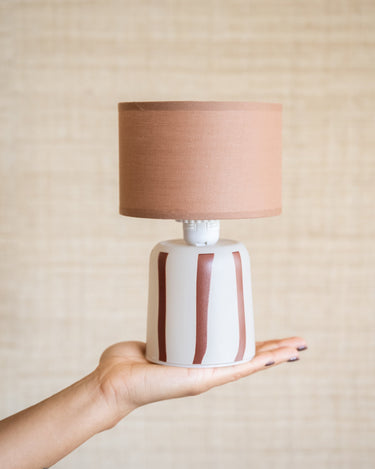 Wireless Table Lamp Lily Brown - Things I Like Things I Love
