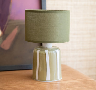 Wireless Table Lamp Lily Green - Things I Like Things I Love