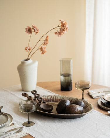 X - Large Serving Plate Mocha - Things I Like Things I Love