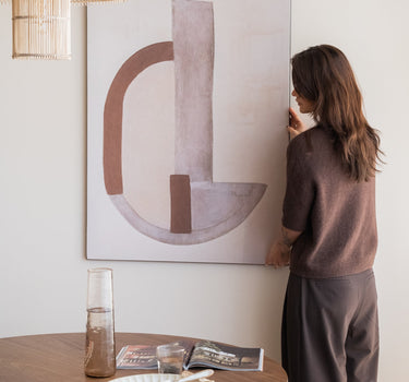 X - Large Wall Art Arc Abstract - Things I Like Things I Love