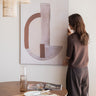 X - Large Wall Art Arc Abstract - Things I Like Things I Love