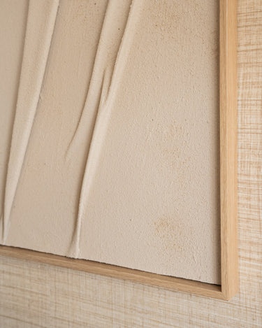 X - Large Wall Art Veck Beige - Things I Like Things I Love