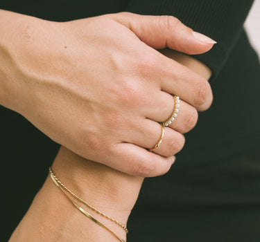 Bracelet Goldplated Duo Snake - Things I Like Things I Love