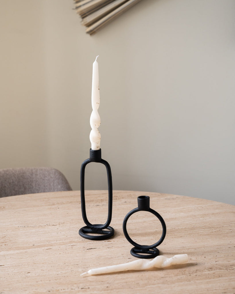 Candle Holder Black - Things I Like Things I Love