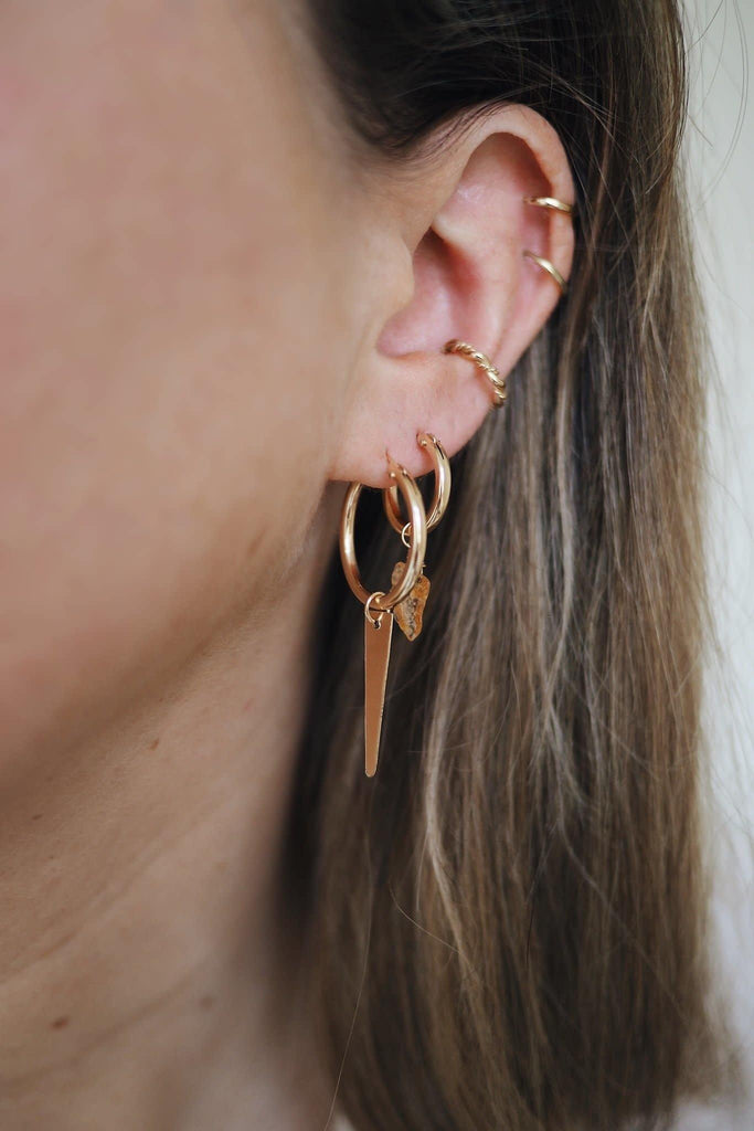 Earring Charm November Topaz Gold Filled - Things I Like Things I Love