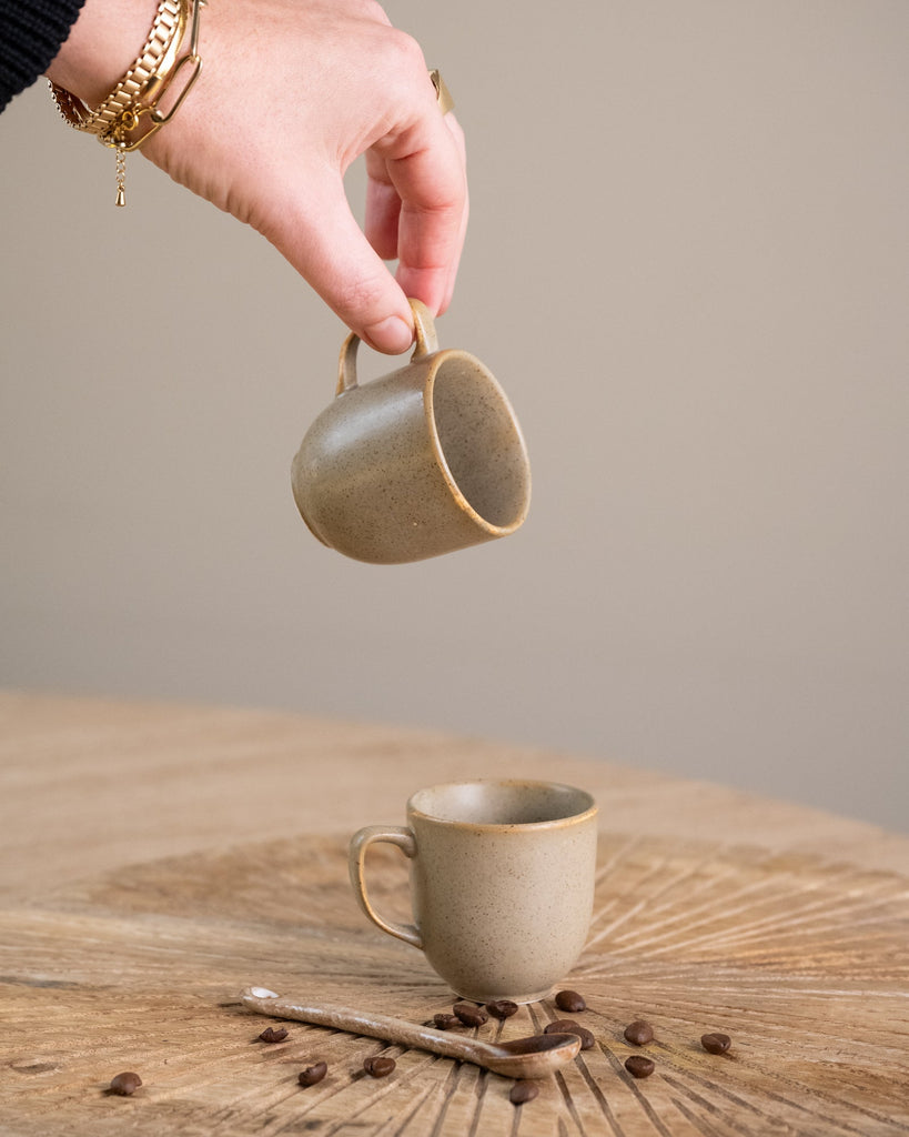 Espresso Mug Cirro Beige - Things I Like Things I Love