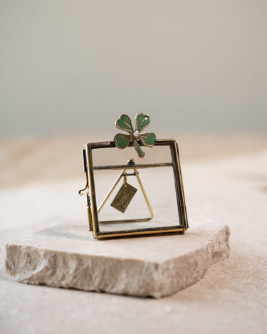 Handmade Mini Frame Lucky Clover - Things I Like Things I Love