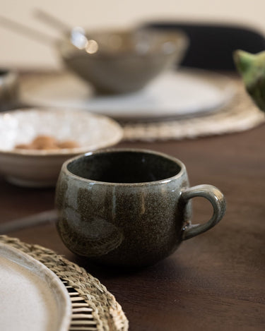 Mug Curvo Forest Green - Things I Like Things I Love