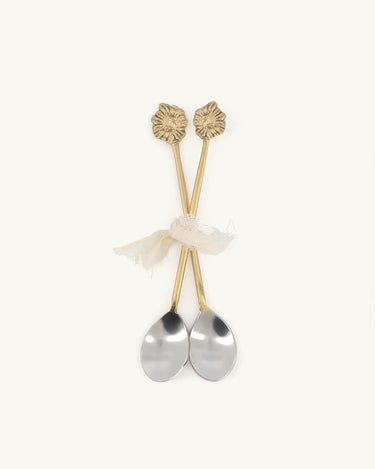 SET OF 2 - Sunflower Teaspoon - Things I Like Things I Love