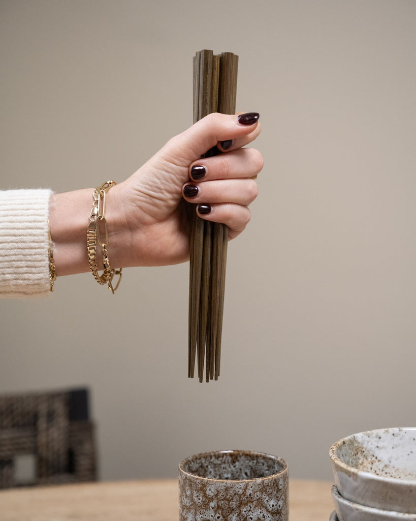 SET OF 5 - Chopsticks Tokyo Wood - Things I Like Things I Love