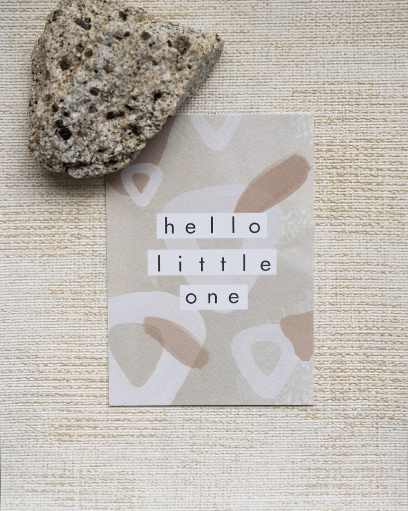 TILTIL Hello Little One Postcard + Envelope - Things I Like Things I Love