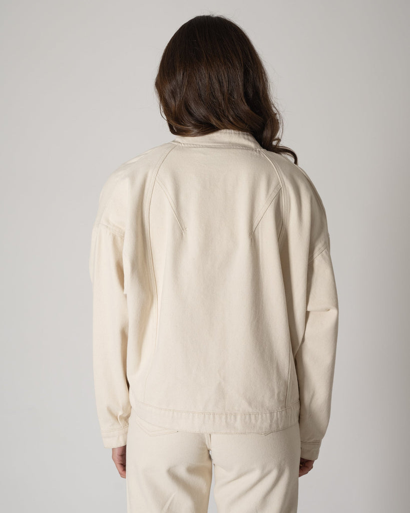 TILTIL Mette Jacket Denim Off-White - Things I Like Things I Love