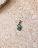 TILTIL Necklace Charm Goldplated African Turquoise