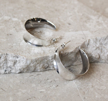 TILTIL Single Hoop Gilly Silver - Things I Like Things I Love