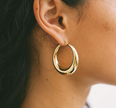 TILTIL Single Hoop Goldplated Bobby - Things I Like Things I Love