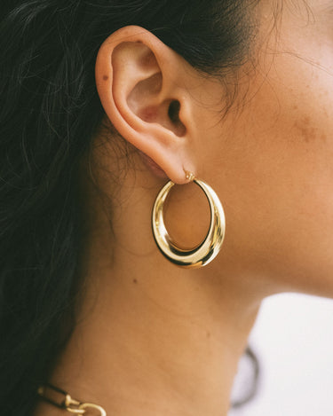 TILTIL Single Hoop Goldplated Bobby - Things I Like Things I Love