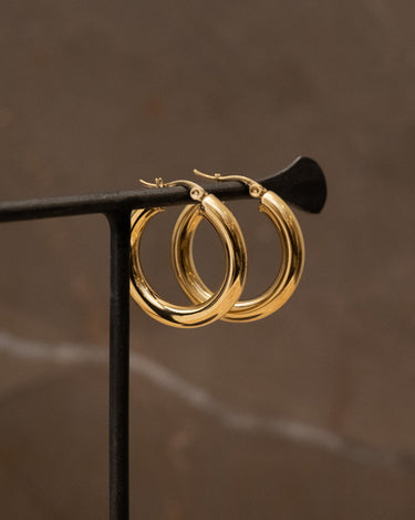 TILTIL Single Hoop Goldplated Boldy - Things I Like Things I Love